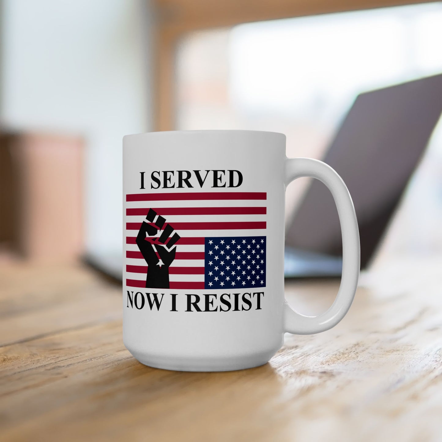 Veterans RESIST Mug, (11oz, 15oz)