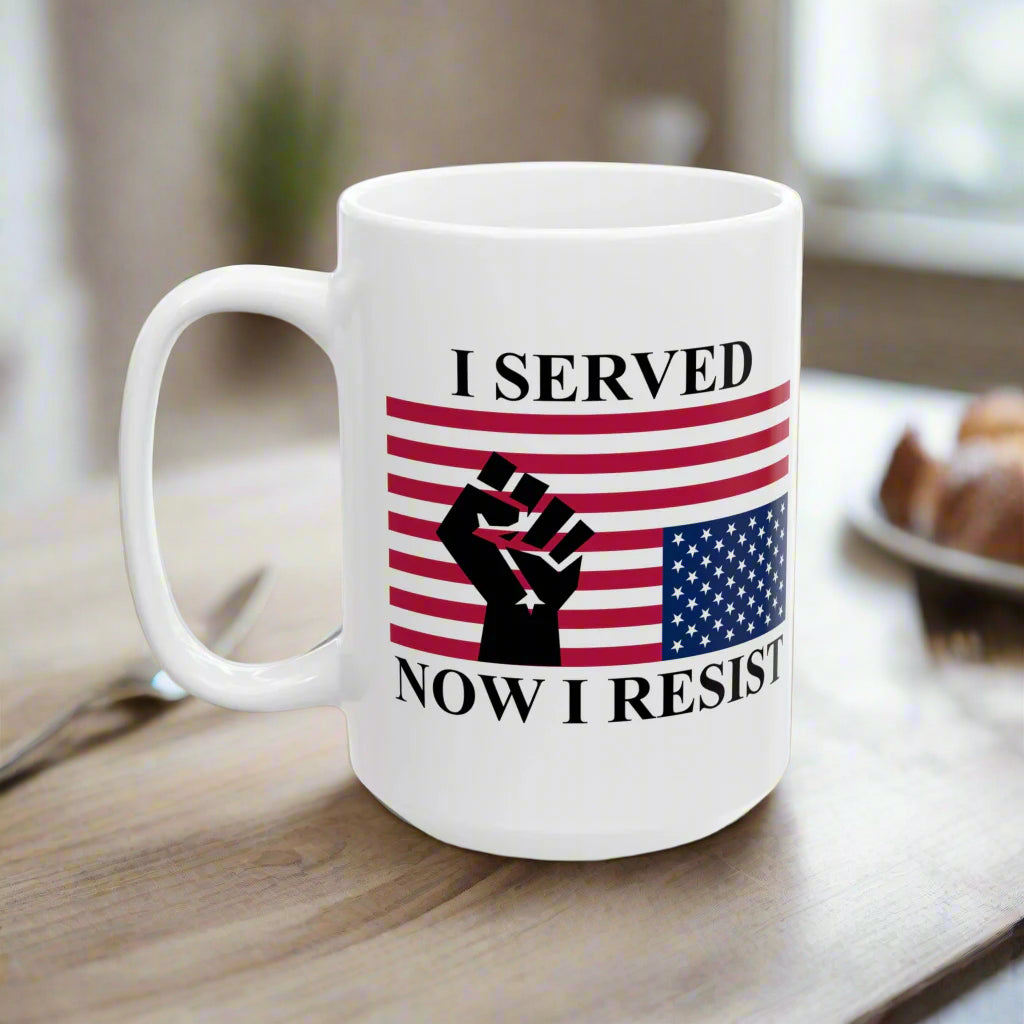 Veterans RESIST Mug, (11oz, 15oz)